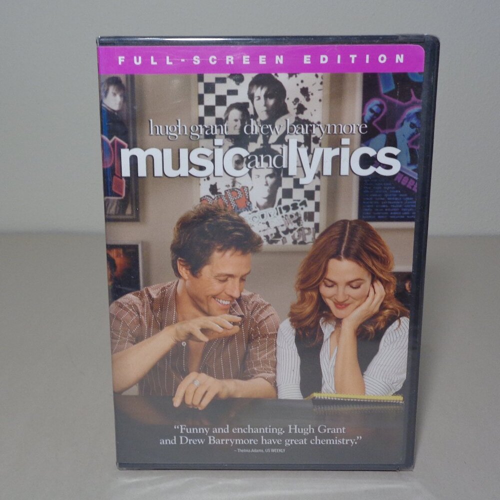 MUSIC AND LYRICS / New DVD / Full-Screen Edition / Bonus Special Features